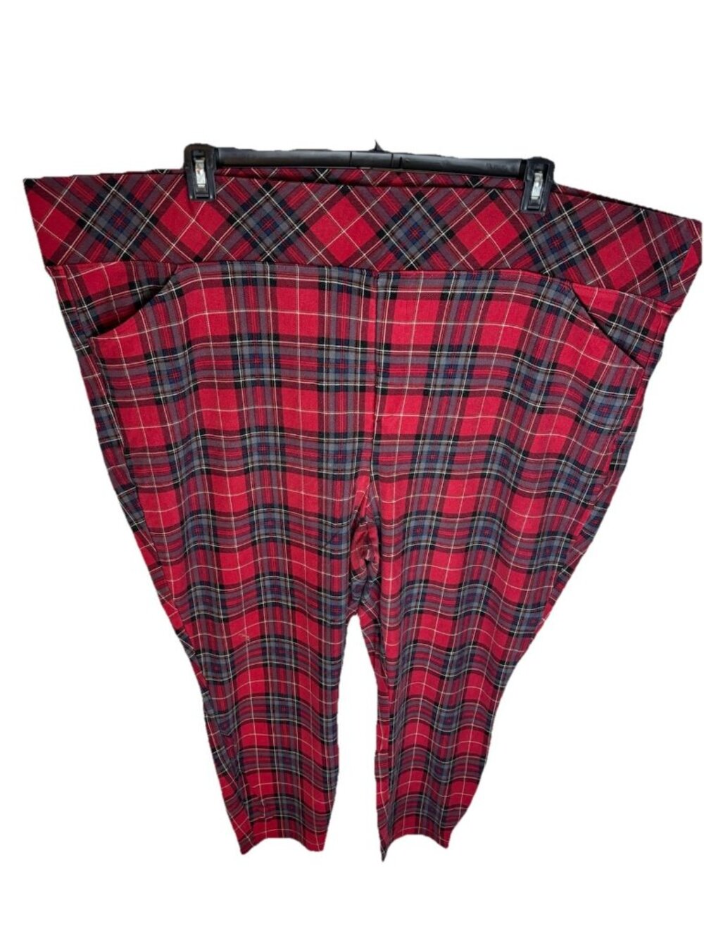 Torrid Plus Size 6 Tall Red Pocket Pixie Skinny Studio Luxe Ponte High-Rise Pant